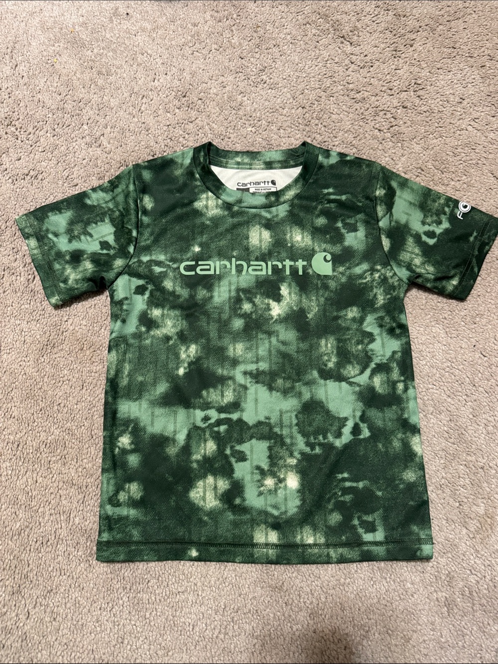 Carhartt Green Tie-Dye